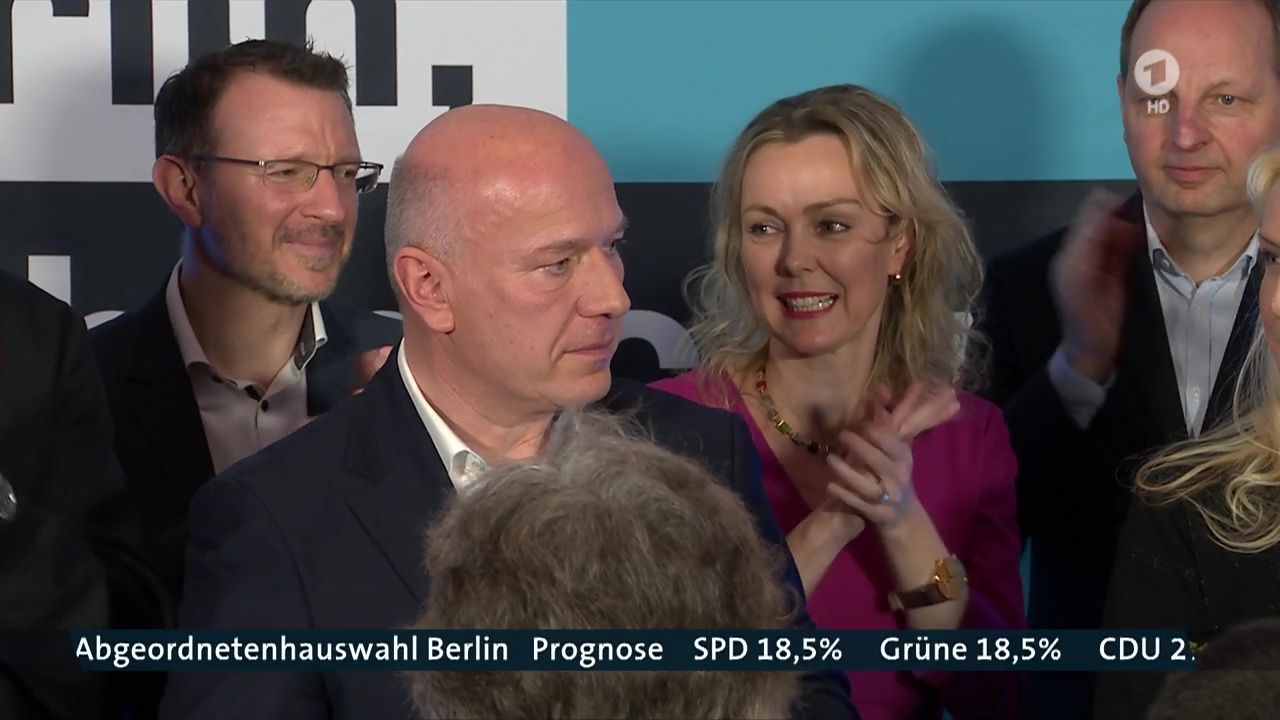  "Herzlichen Dank für diesen klaren Regierungsauftrag", CDU-Spitzenkandidat Kai Wegner, zur Abgeordnetenhauswahl in Berlin