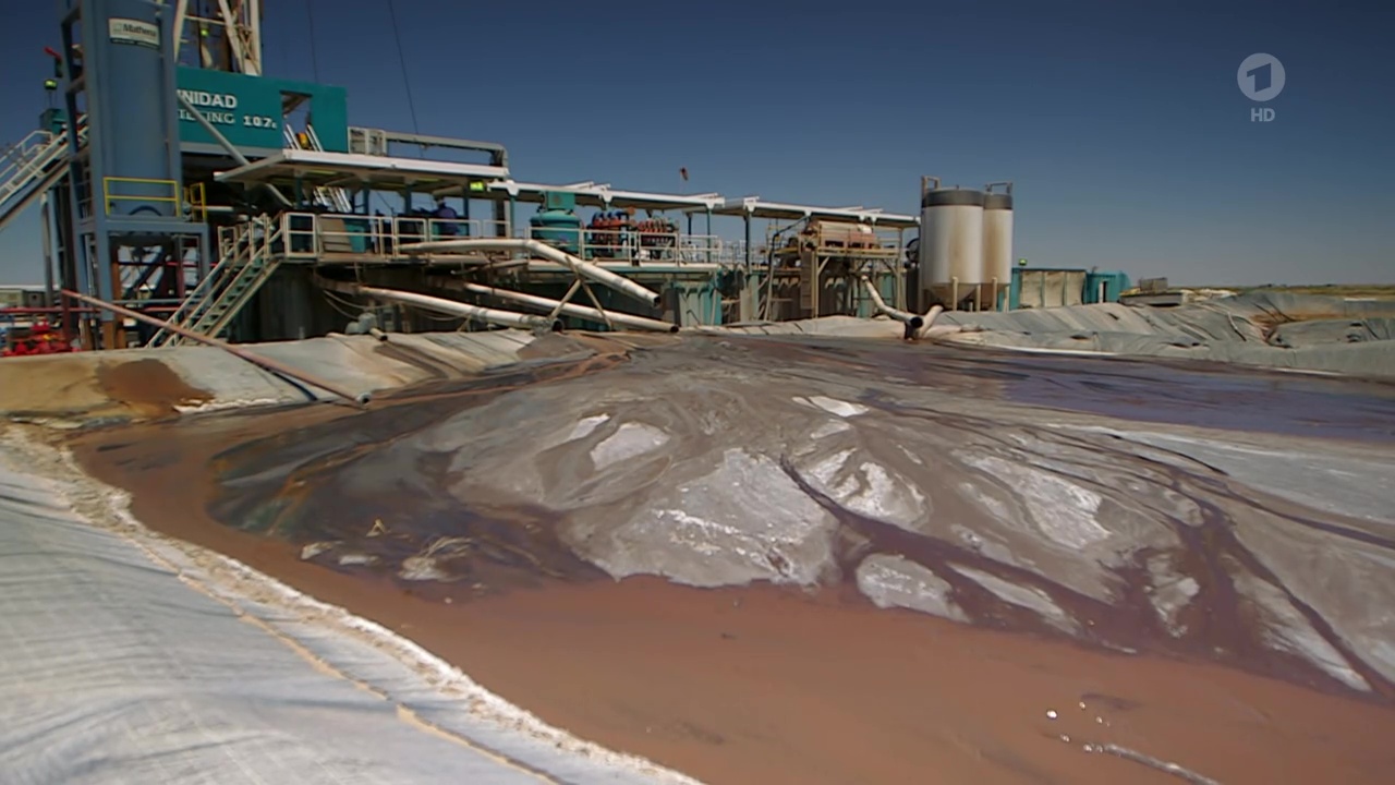 Eine Fracking-Anlage in der Nähe von Denver, Colorado, in den USA.