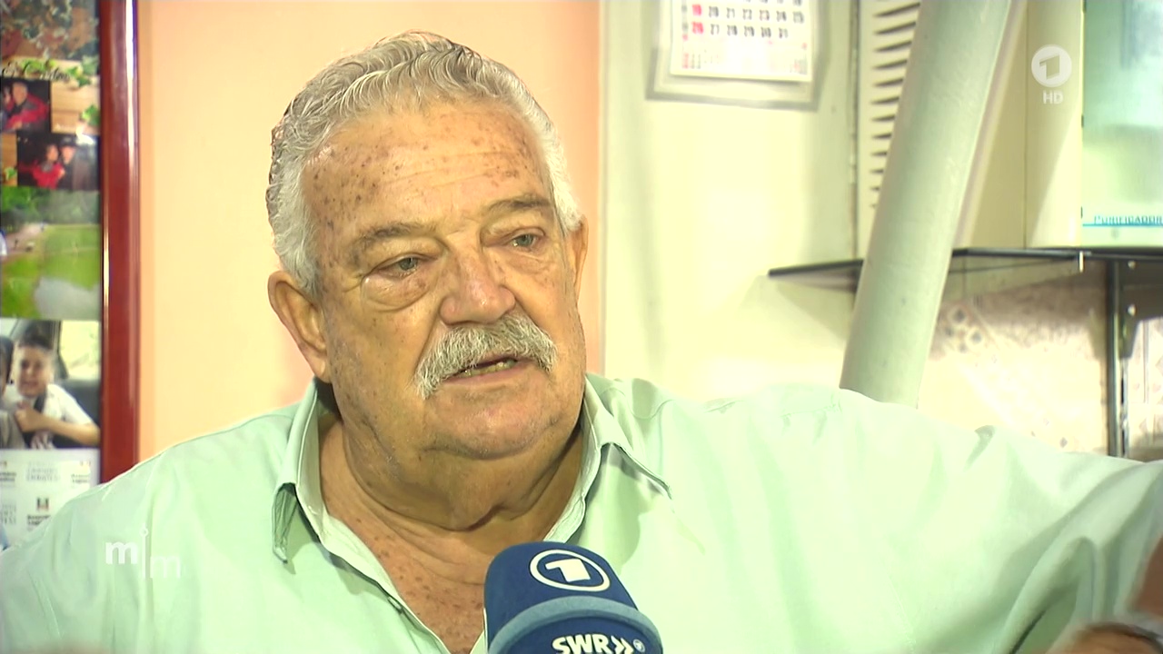 Der ehemalige brasilianische VW-Arbeiter Lucio Bellentani (74).