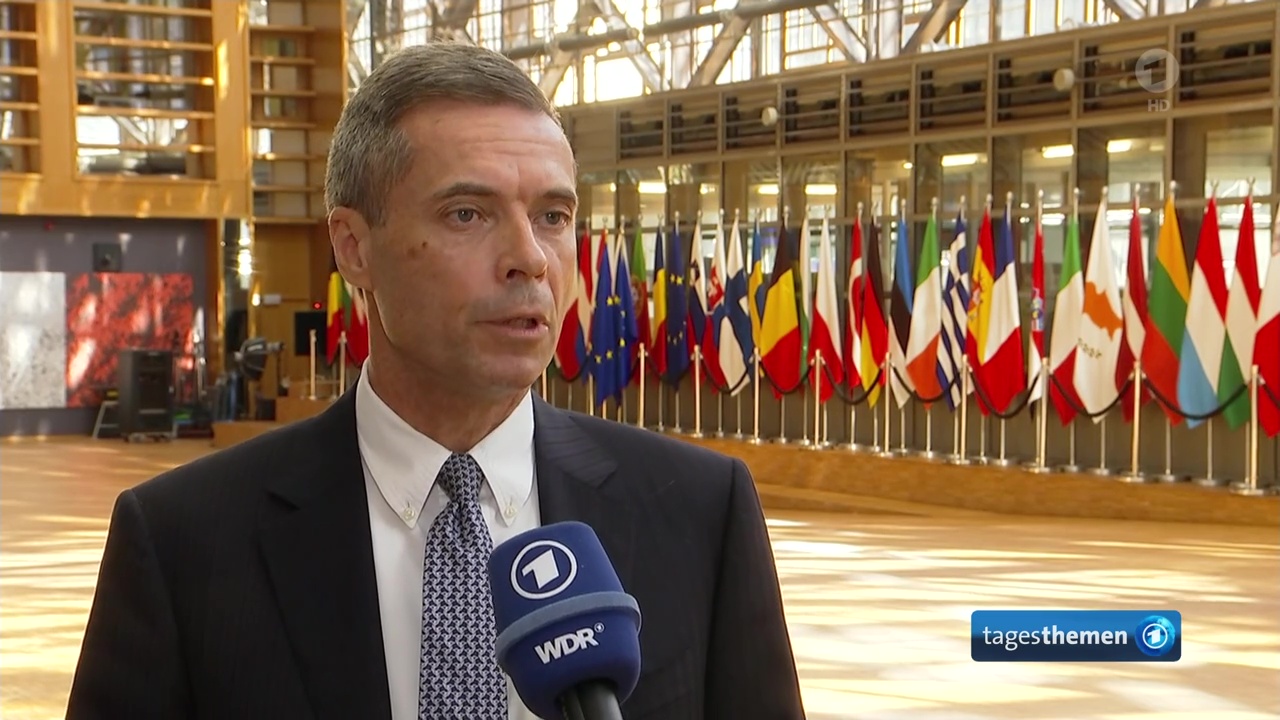 Der deutsche EU-Botschafter Michael Clauß im ARd-Interview.