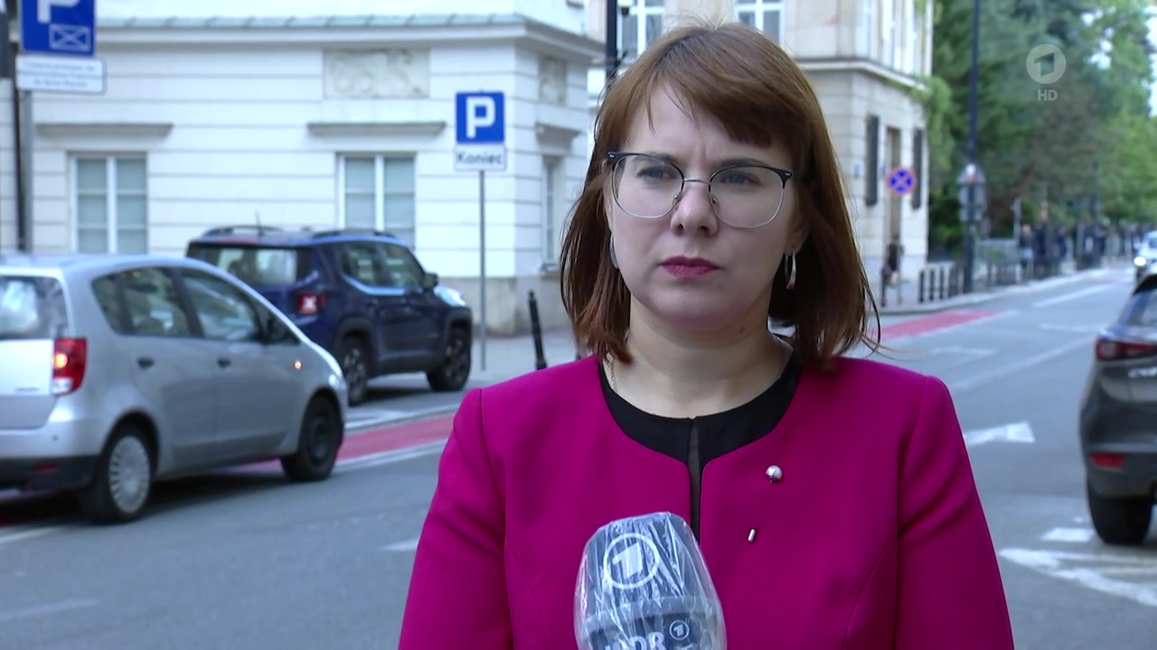 Die belarusische Oppositionelle Olga Kowalkowa im ARD-Interview.