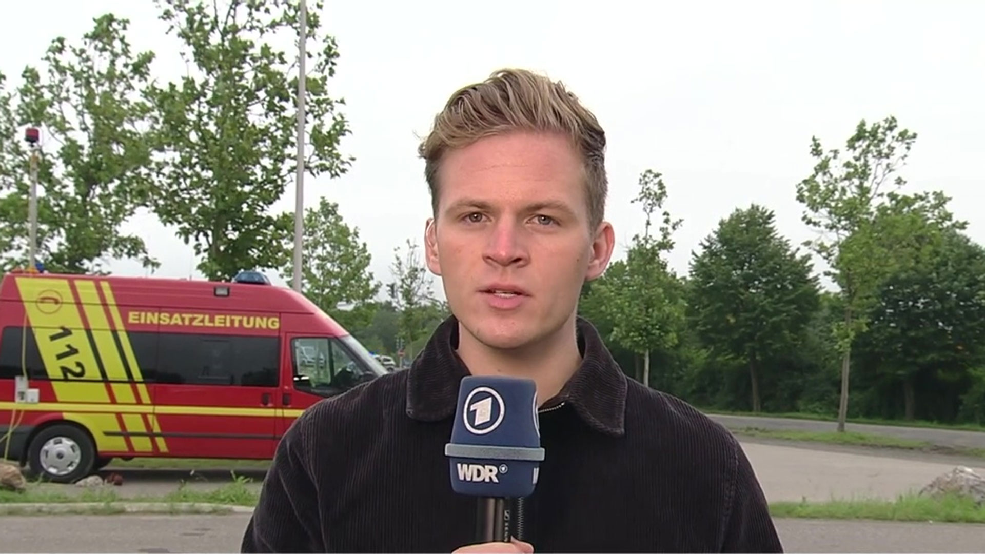 Christian Hoch, WDR: "Einige Bewohner konnten es kaum glauben und sind trotz Warnung zurückgekehrt"