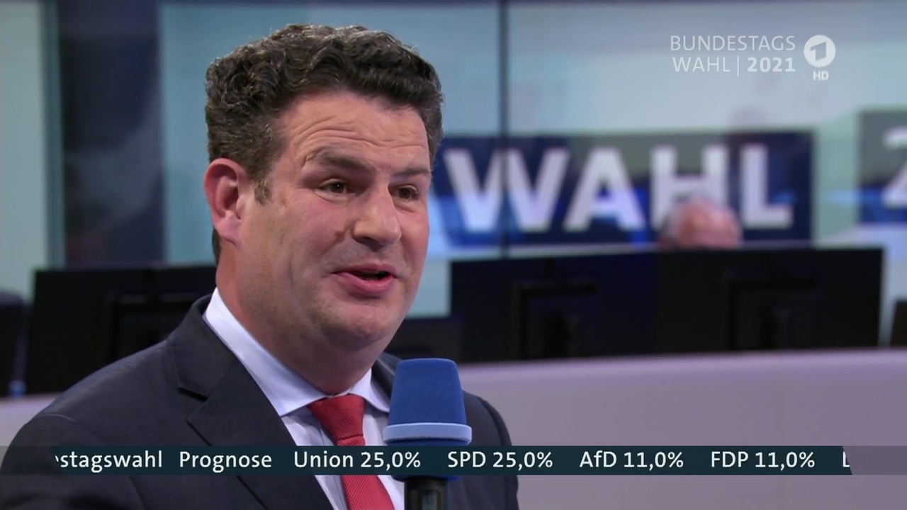 SPD-Arbeitsminister Hubertus Heil: "Das ist ein grandioser Erfolg der SPD"