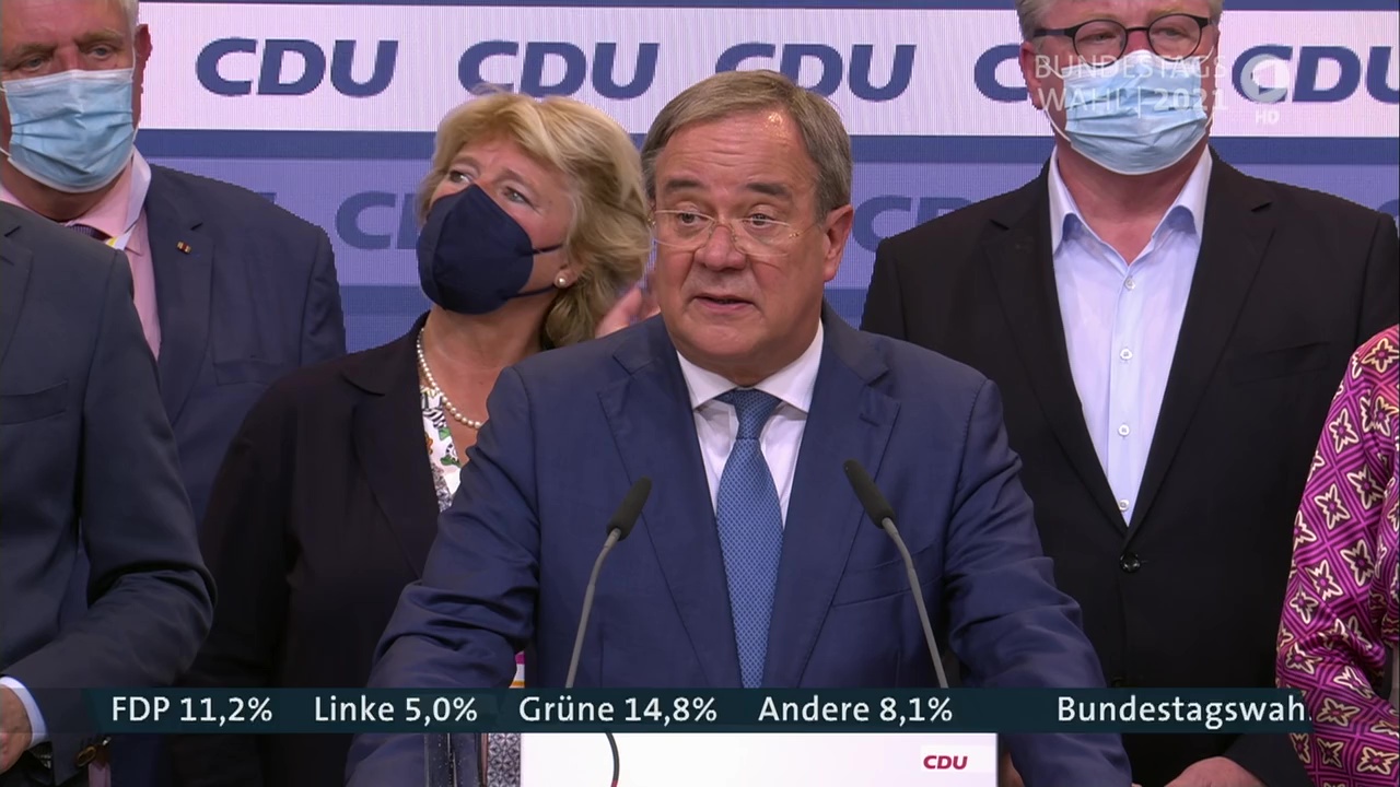 CDU-Kanzlerkandidat Armin Laschet: "Ausgang der Wahl völlig offen"