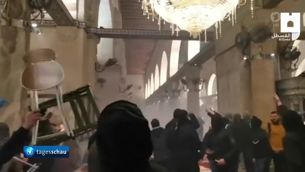 Viele Verletzte bei Zusammenstöße an Al-Aksa-Moschee in Jerusalem