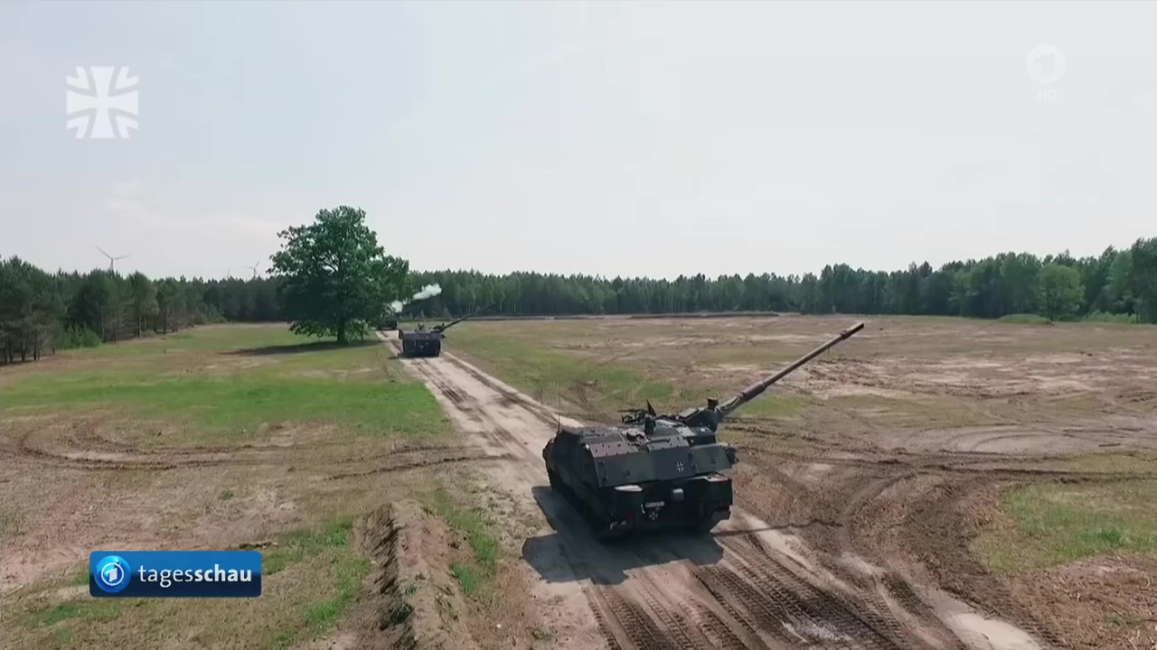 Deutschland liefert sieben Panzerhaubitzen in die Ukraine