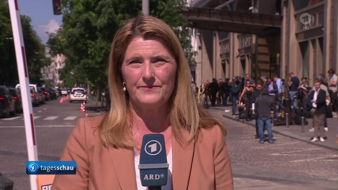 Tina Hassel, ARD Berlin, zum Besuch des Bundeskanzlers Scholz in Kiew