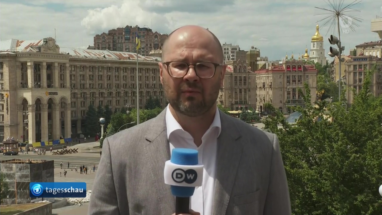 Roman Goncharenko, Deutsche Welle, mit Details zum Besuch des Kanzlers Scholz in Kiew