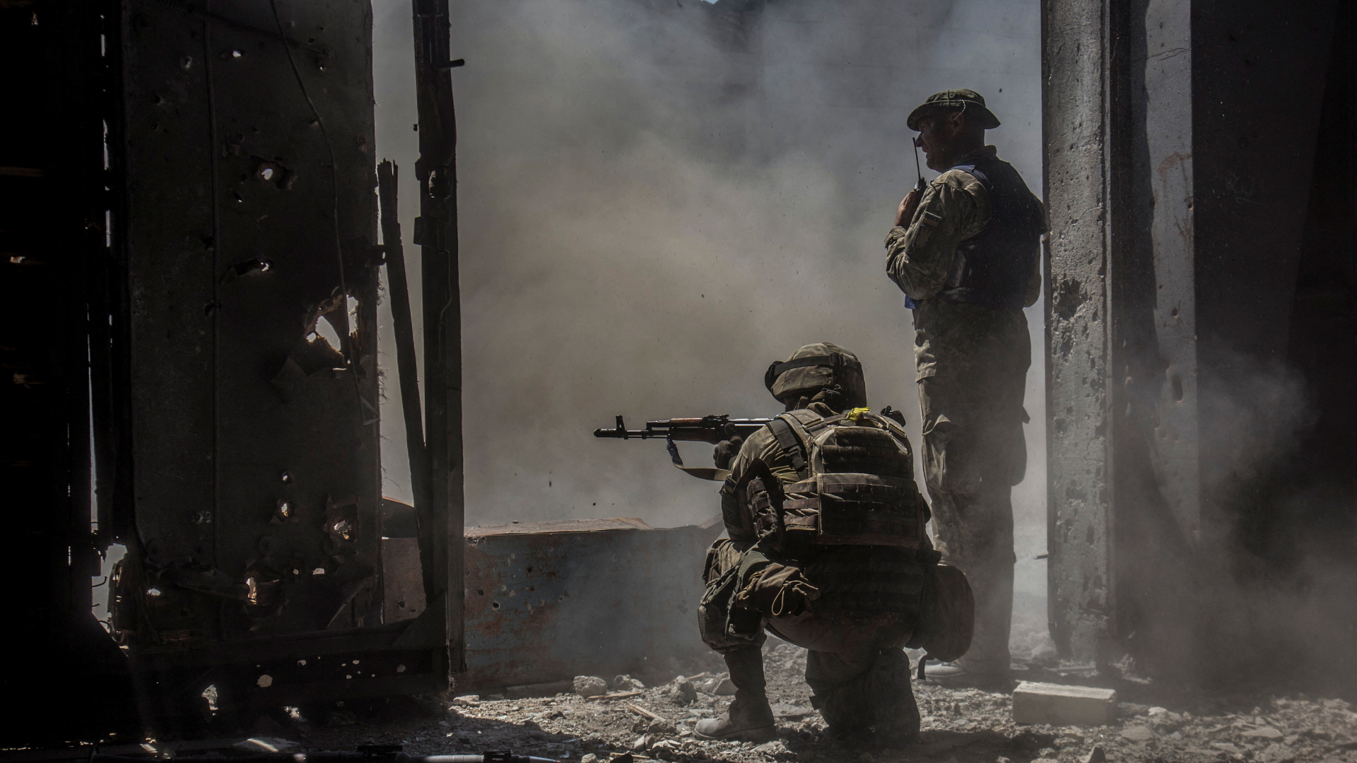 Kämpfer in Sjewjerodonetsk | REUTERS