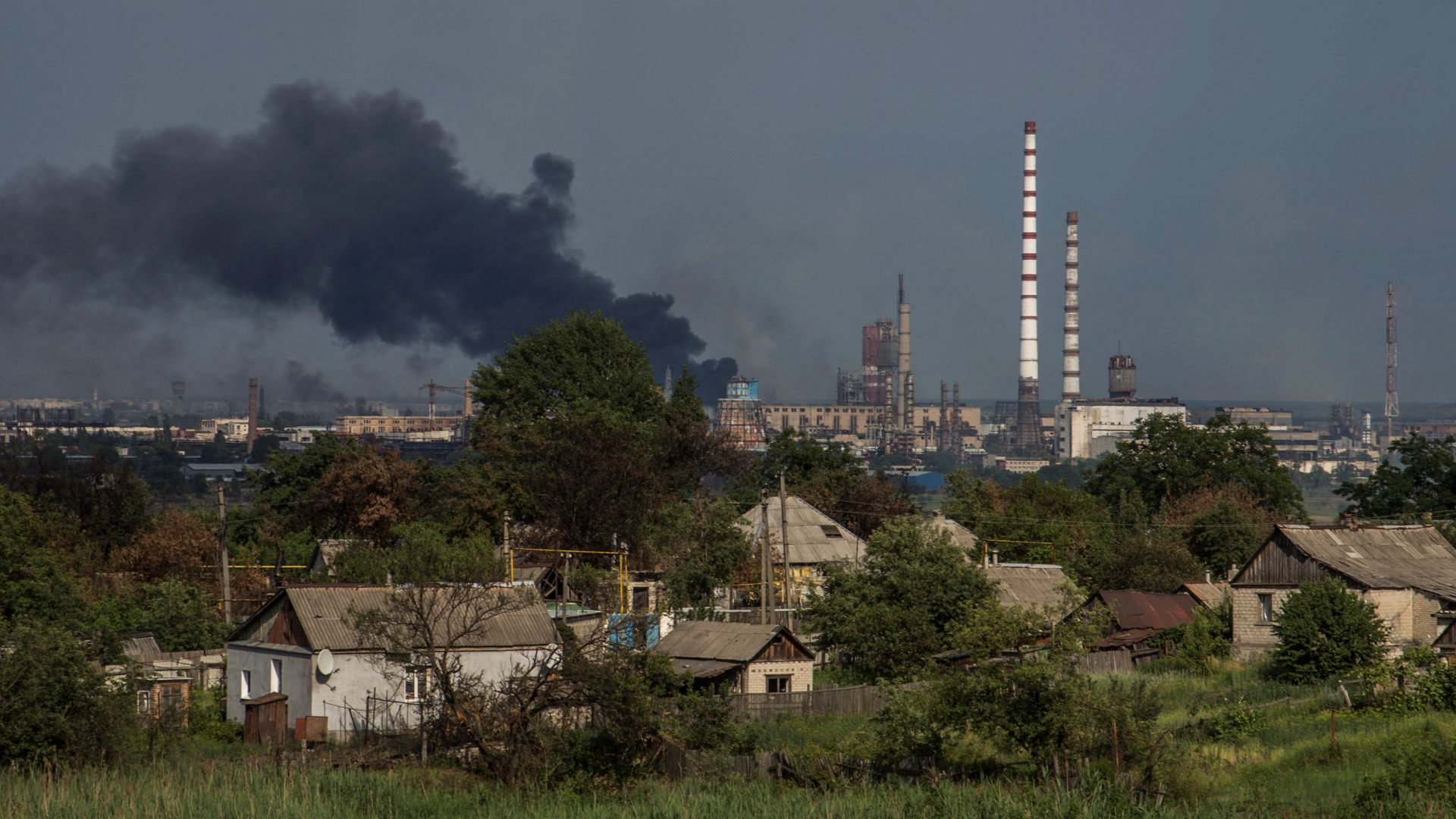Die Azot Fabrik in Sjewjerodonezk | REUTERS