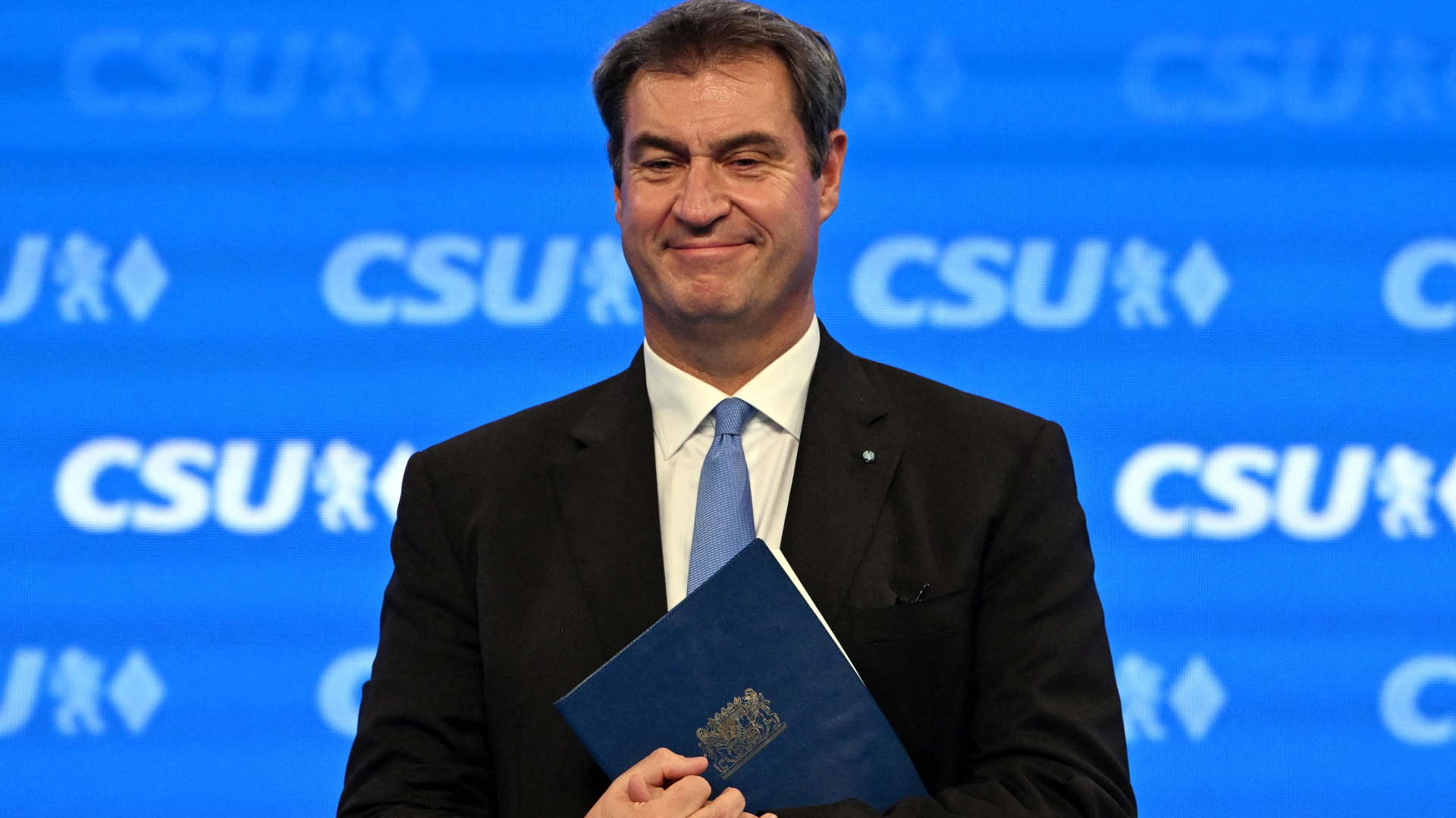 CSU-Chef Söder auf dem Parteitag | AFP