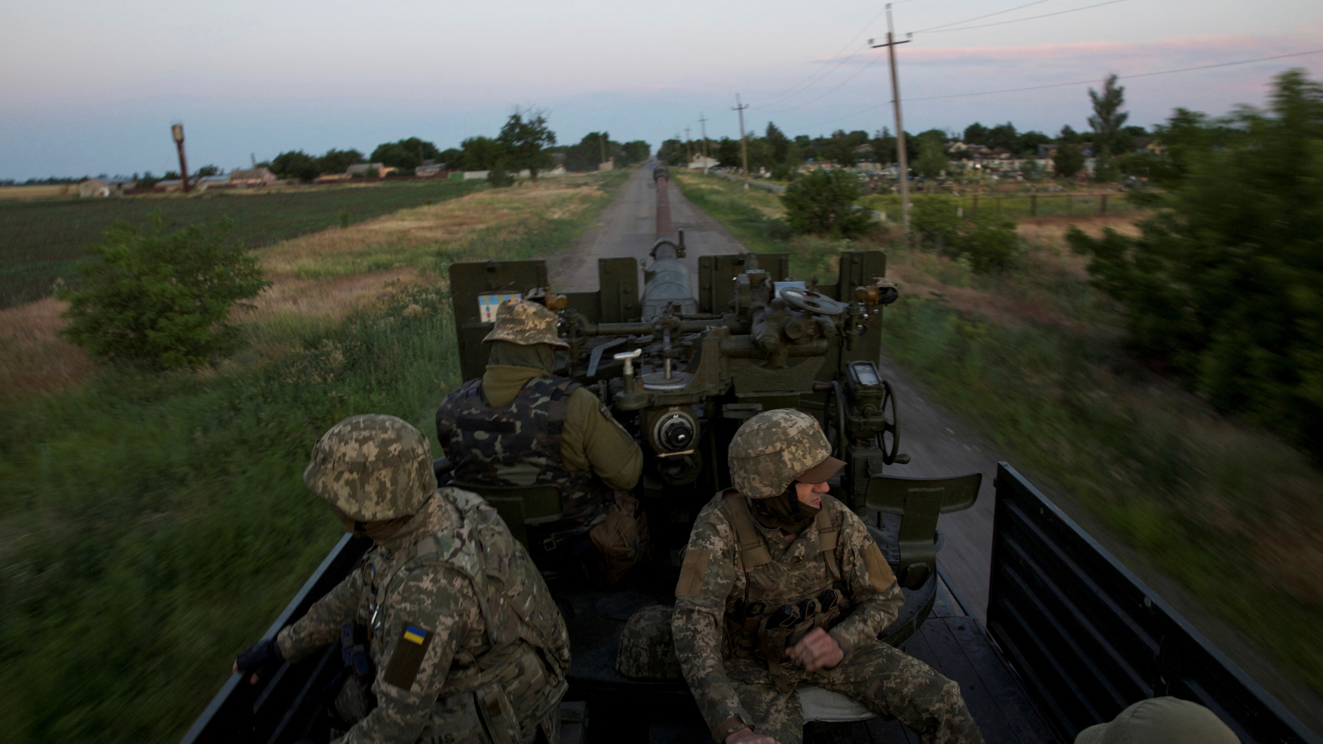 Ukrainische Soldaten in der Region Mykolajiw | REUTERS