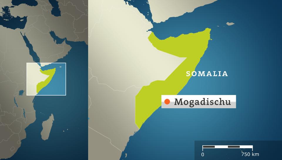 Karte: Somalia