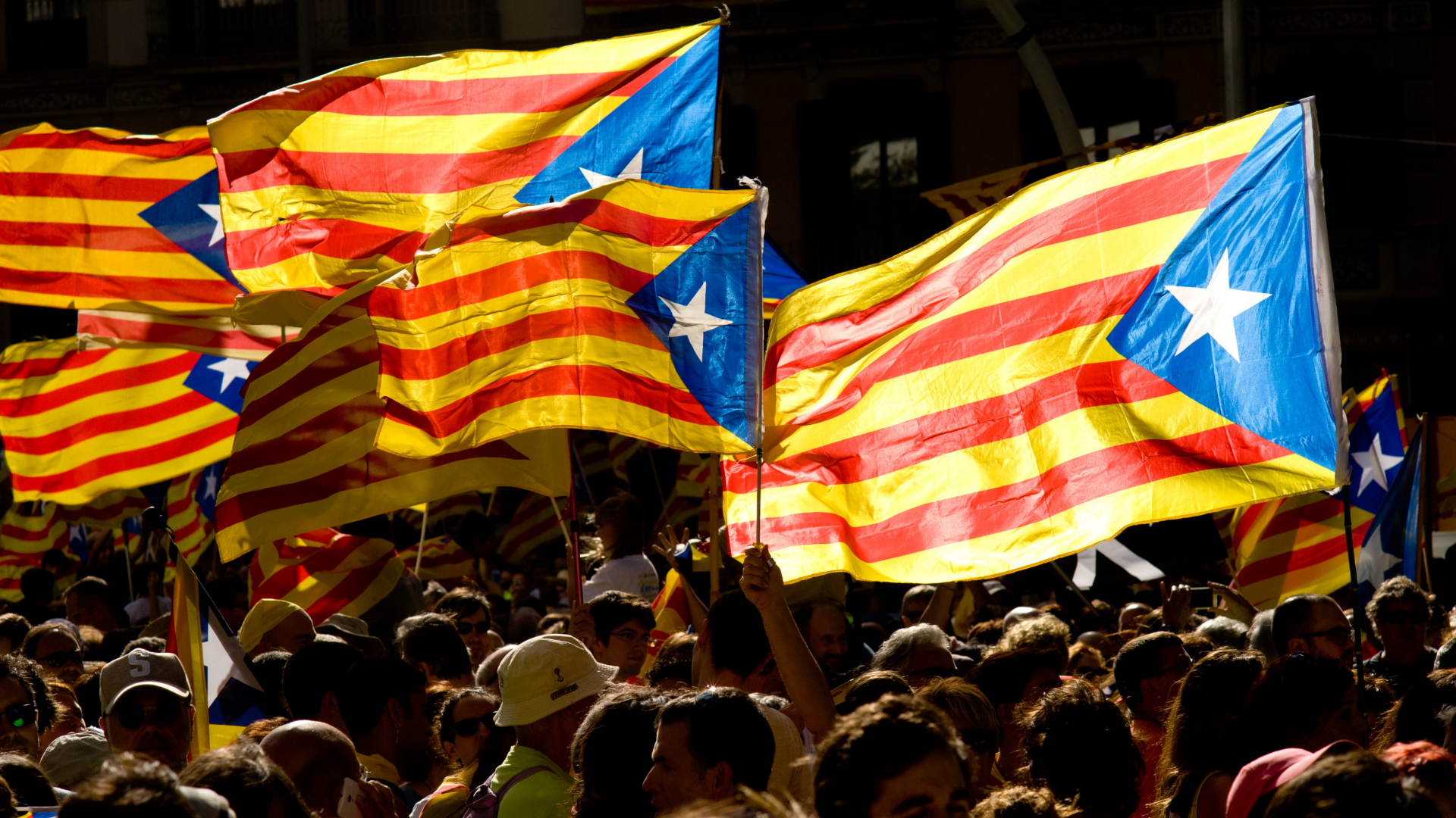 Demonstration für die Unabhängigkeit Kataloniens in Barcelona | dpa