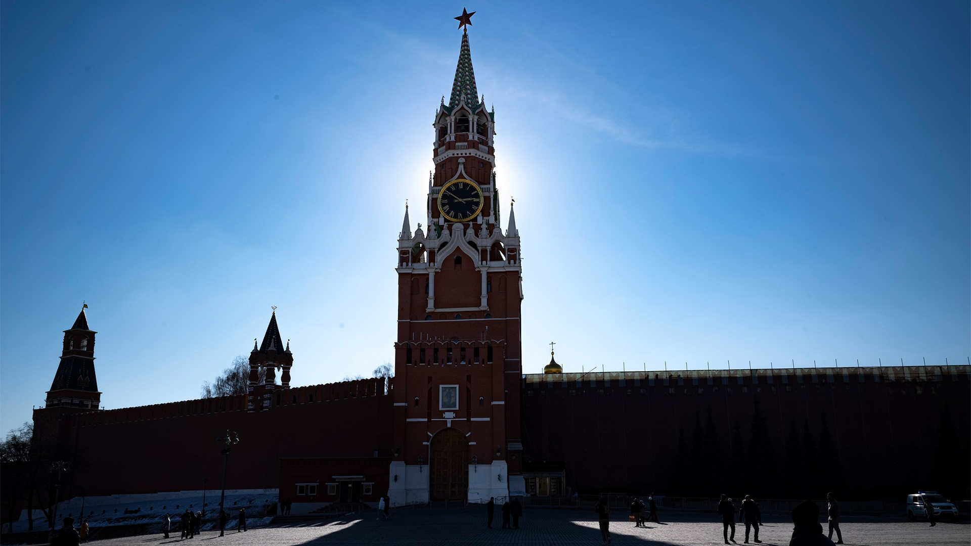 Kremlmauer in Moskau, Russland | AP