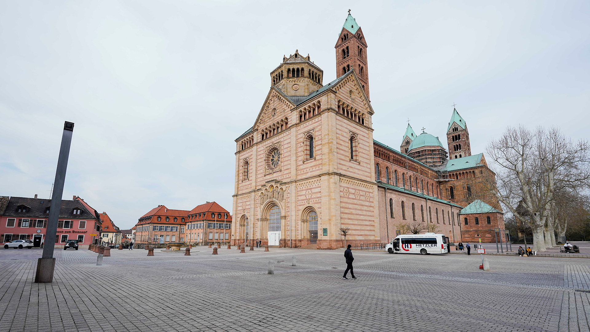 Blick auf den Dom in Speyer | dpa