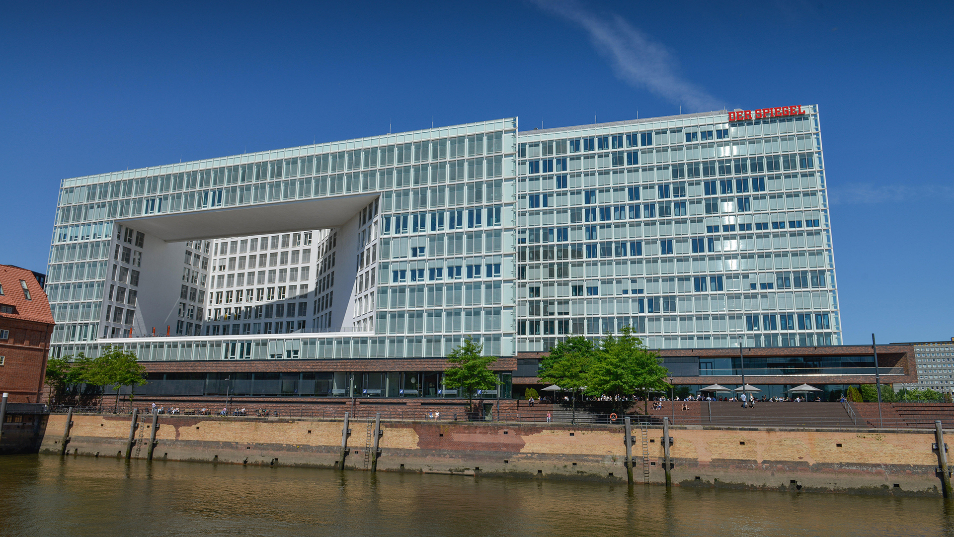 Das Spiegel-Verlagsgebäude in Hamburg | picture alliance / Bildagentur-o