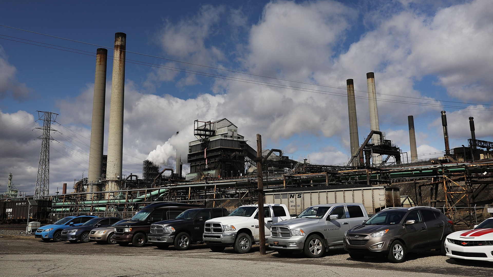 Stahlwerk in Pennsylvania | AFP