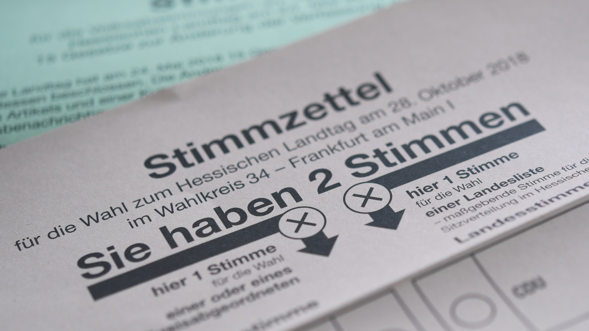Stimmzettel zur Landtagswahl | Bildquelle: dpa