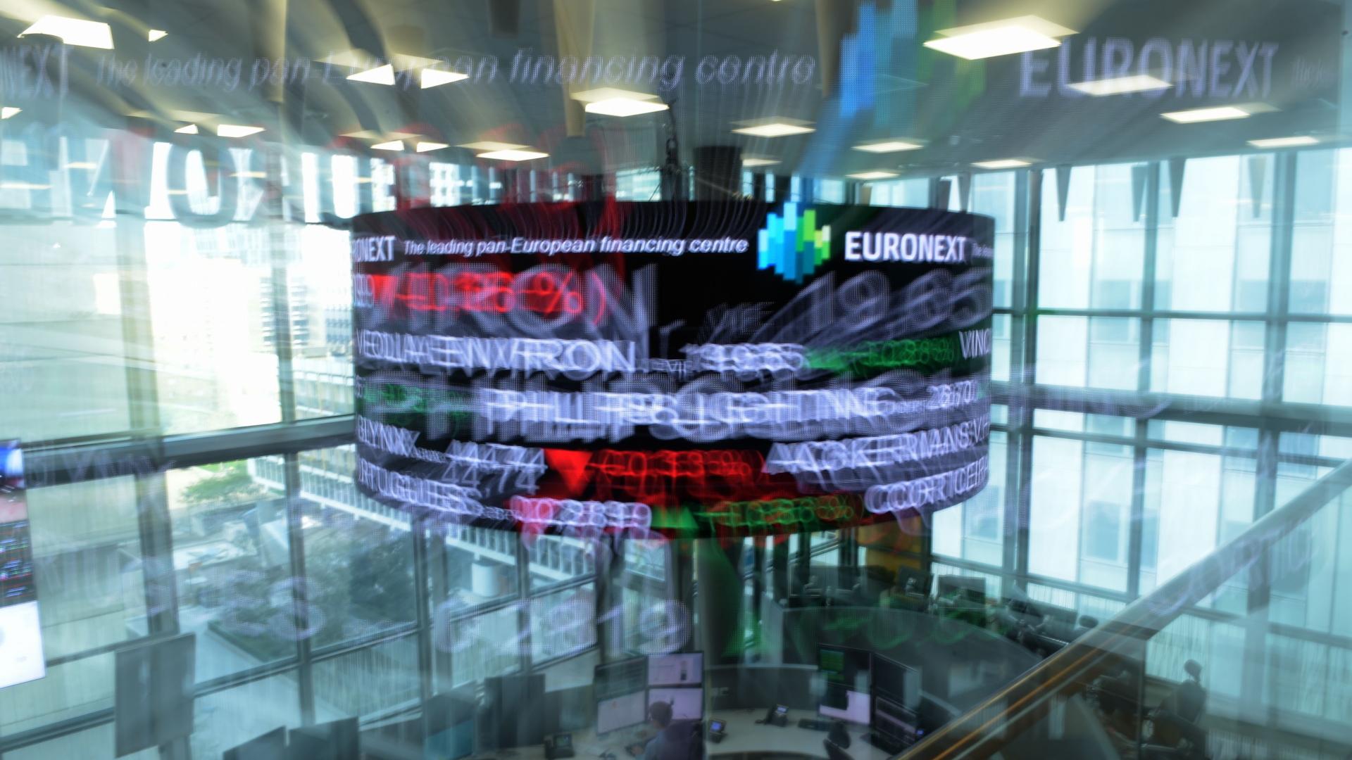 Börsen-Ticker Paneuropäische Börse Euronext | AFP