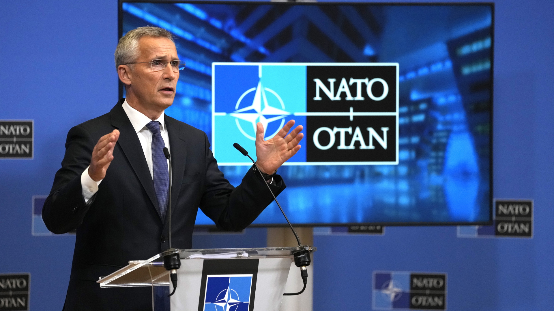 NATO-Generalsekretär Stoltenberg: "Die Ukraine entscheidet selbst über sich"