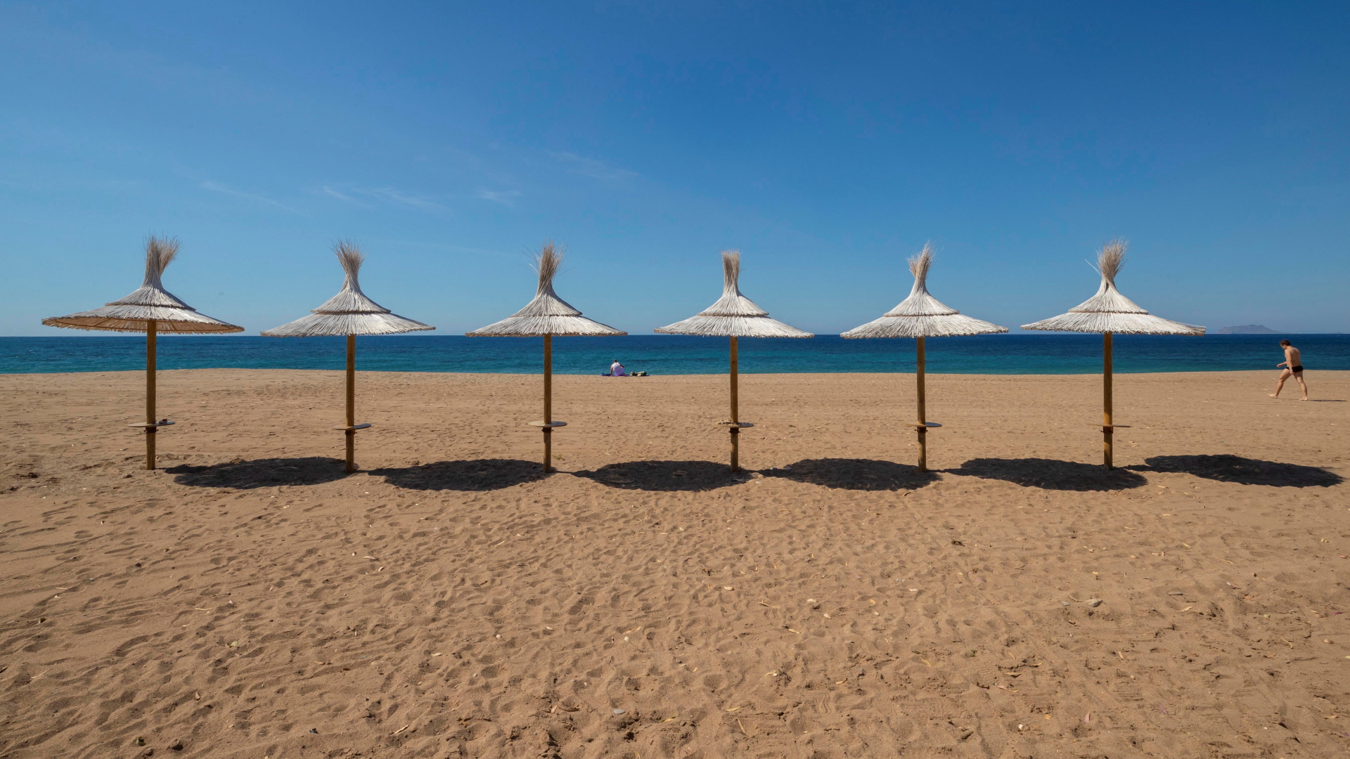 Ein Strand in Mazarron, Murcia, Spanien | MARCIAL GUILLEN/EPA-EFE/Shutters