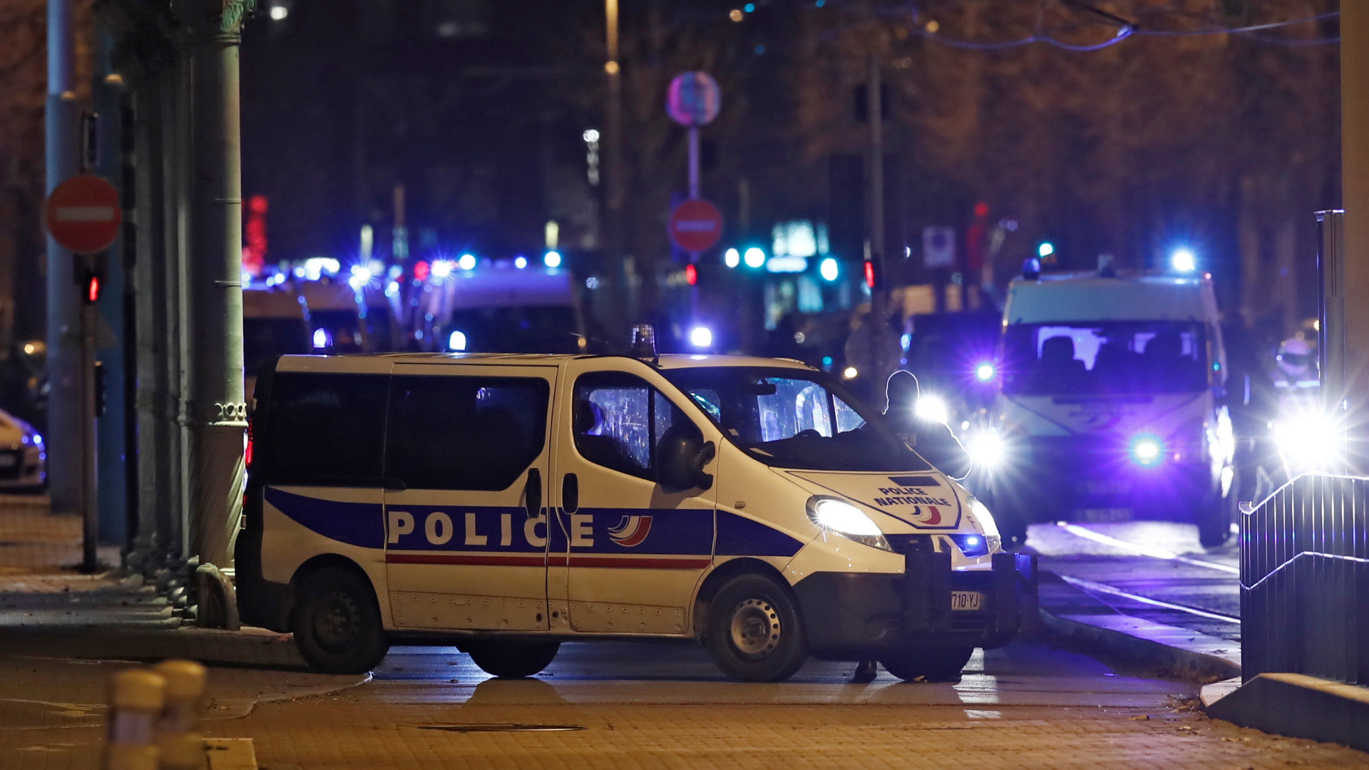 Polizeieinsatz in Straßburg | Bildquelle: REUTERS