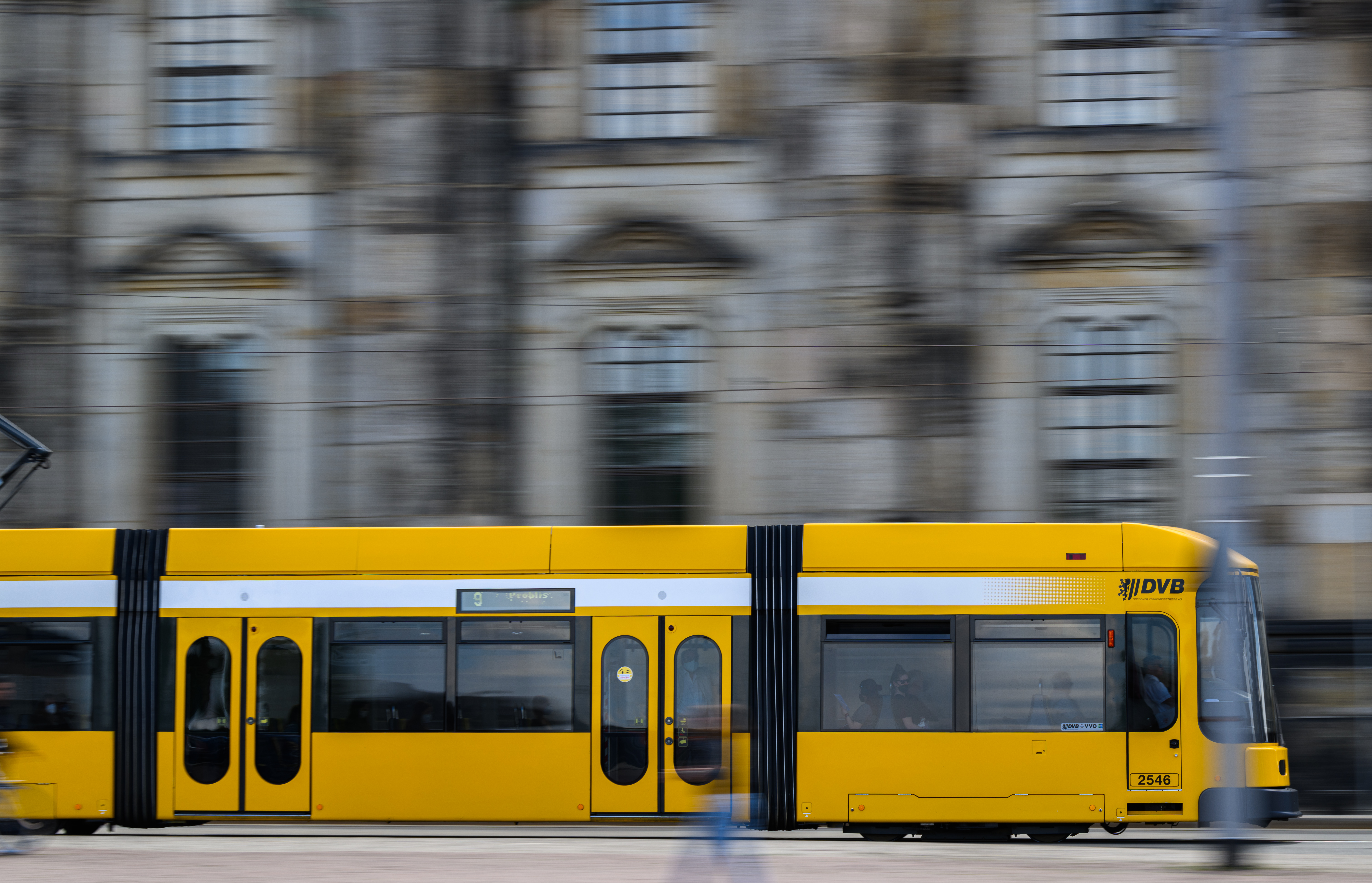 Straßenbahn in Dresden