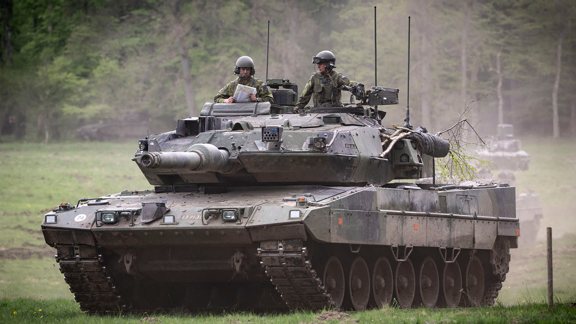 Ein Stridsvagn 122 Panzer | picture alliance / TT NYHETSBYR?