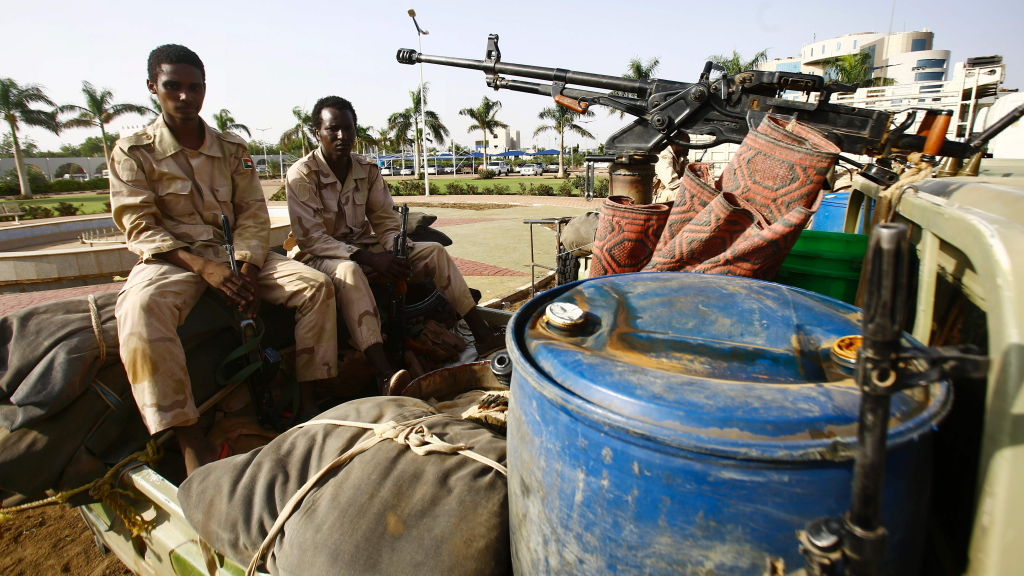Soldaten der sudanesischen Armee in Khartum.