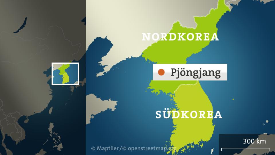 Karte: Nordkorea | null