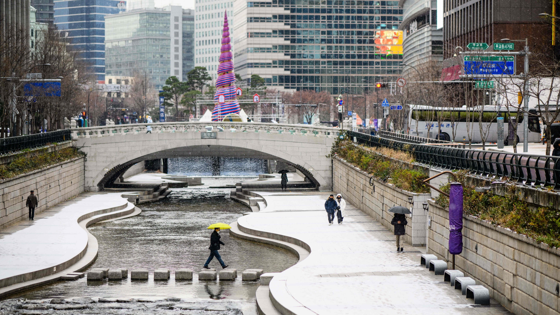 Blick auf Seoul im Dezember | AFP