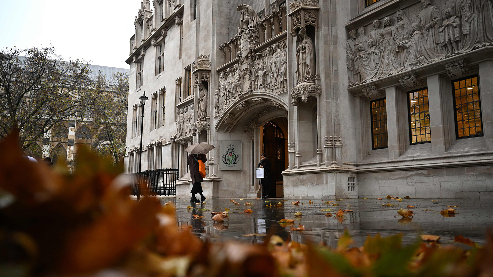 Der Oberste Gerichtshof des Vereinigten Königreichs in London. | AFP