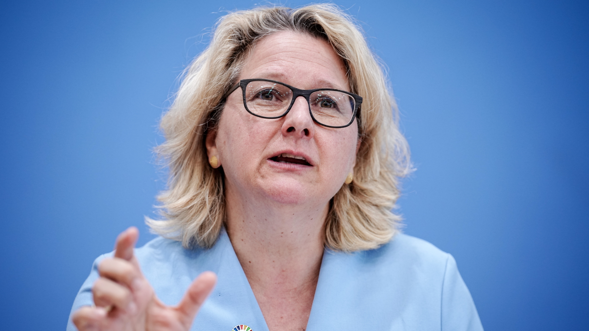 Bundesentwicklungsministerin Svenja Schulze. | dpa