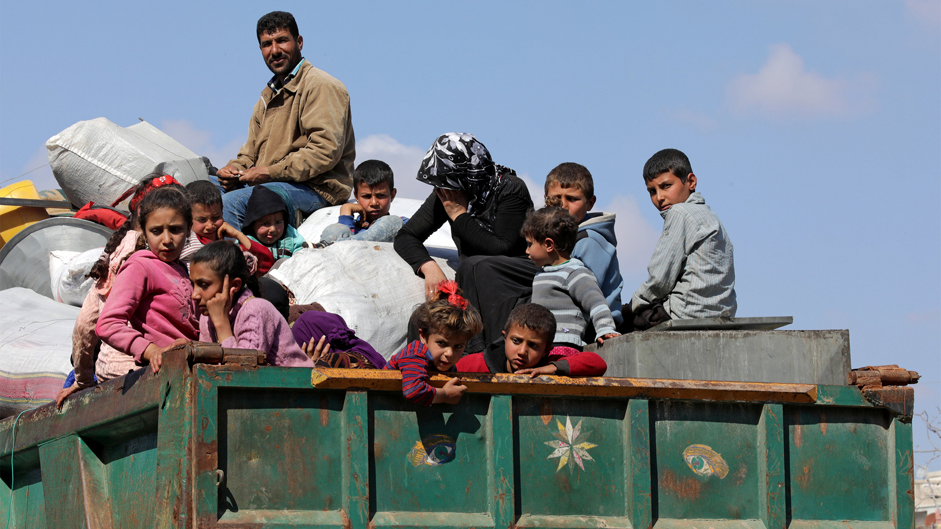 Zivilisten fliehen aus Afrin | REUTERS