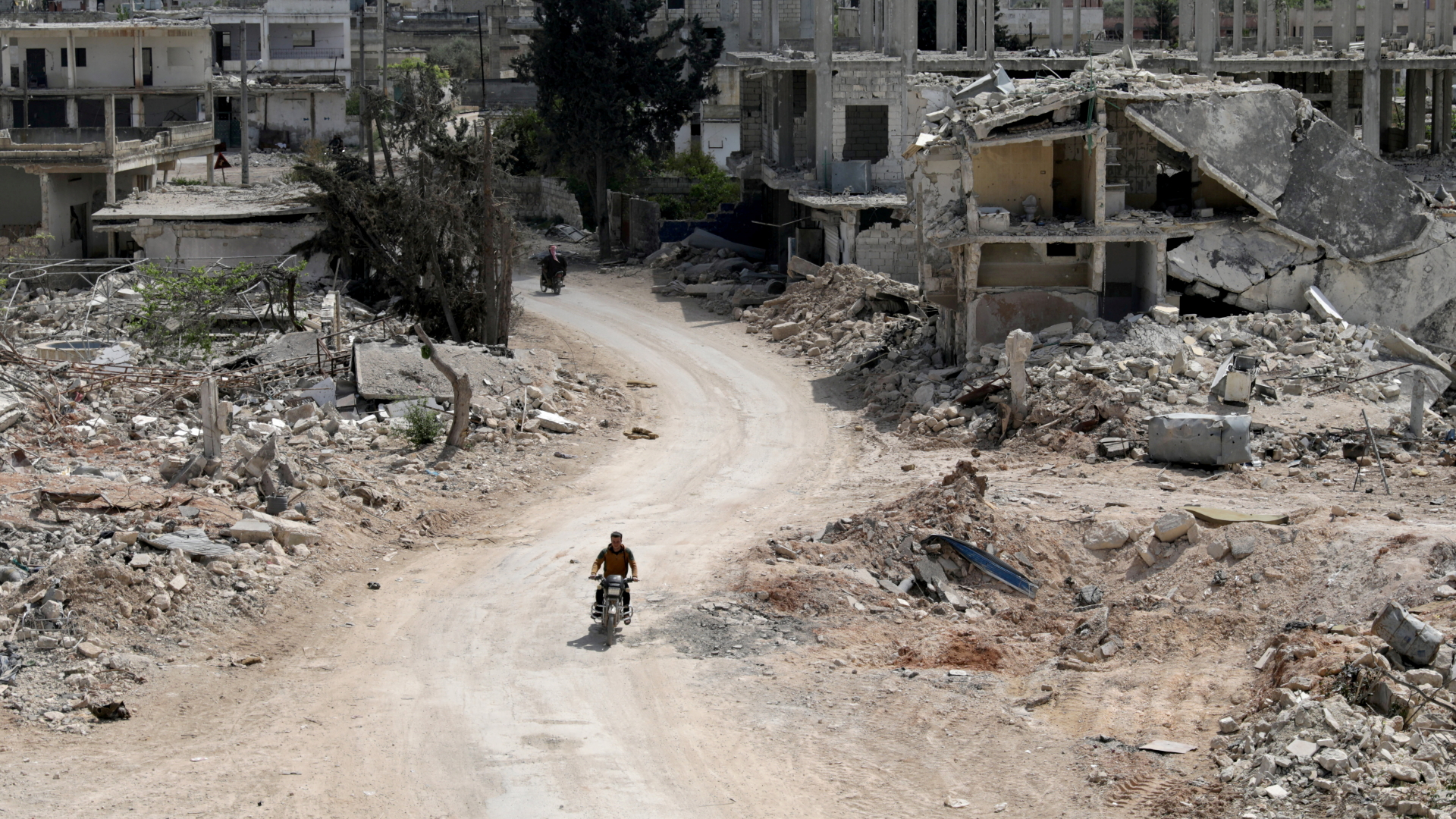 Zerstörte Gebäude in der Provinz Idlib, Syrien | REUTERS