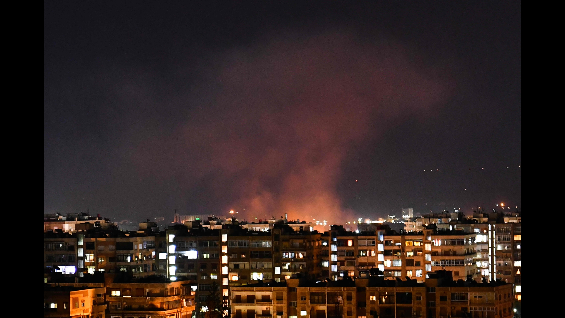 Israelischer Luftangriff auf syrische Militärstellungen nahe Damaskus | AFP