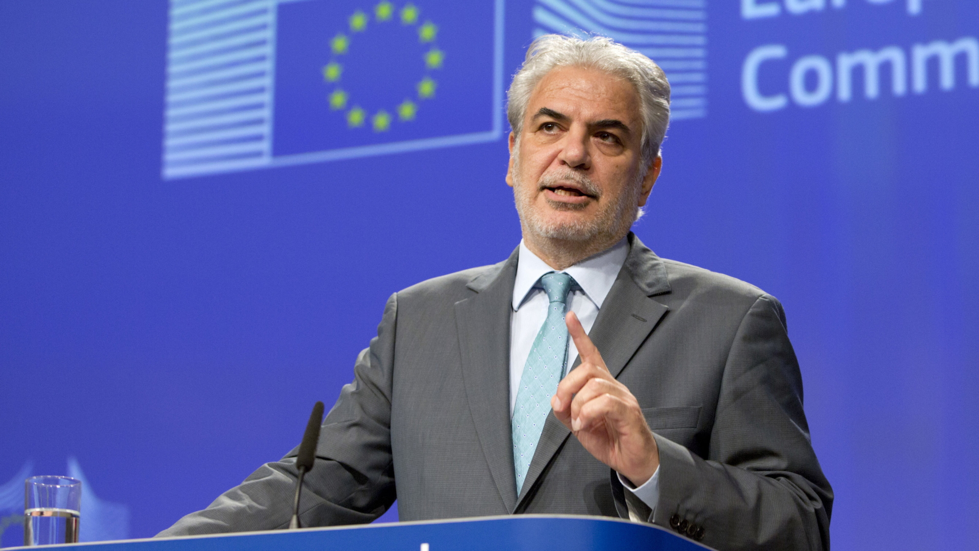 Christos Stylianides, der EU-Kommissar für humanitäre Hilfe und Krisenschutz
