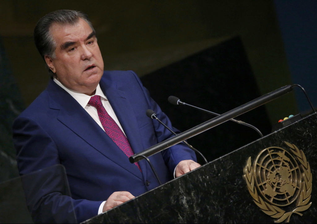 Tadschikistans Präsident Emomali Rachmon