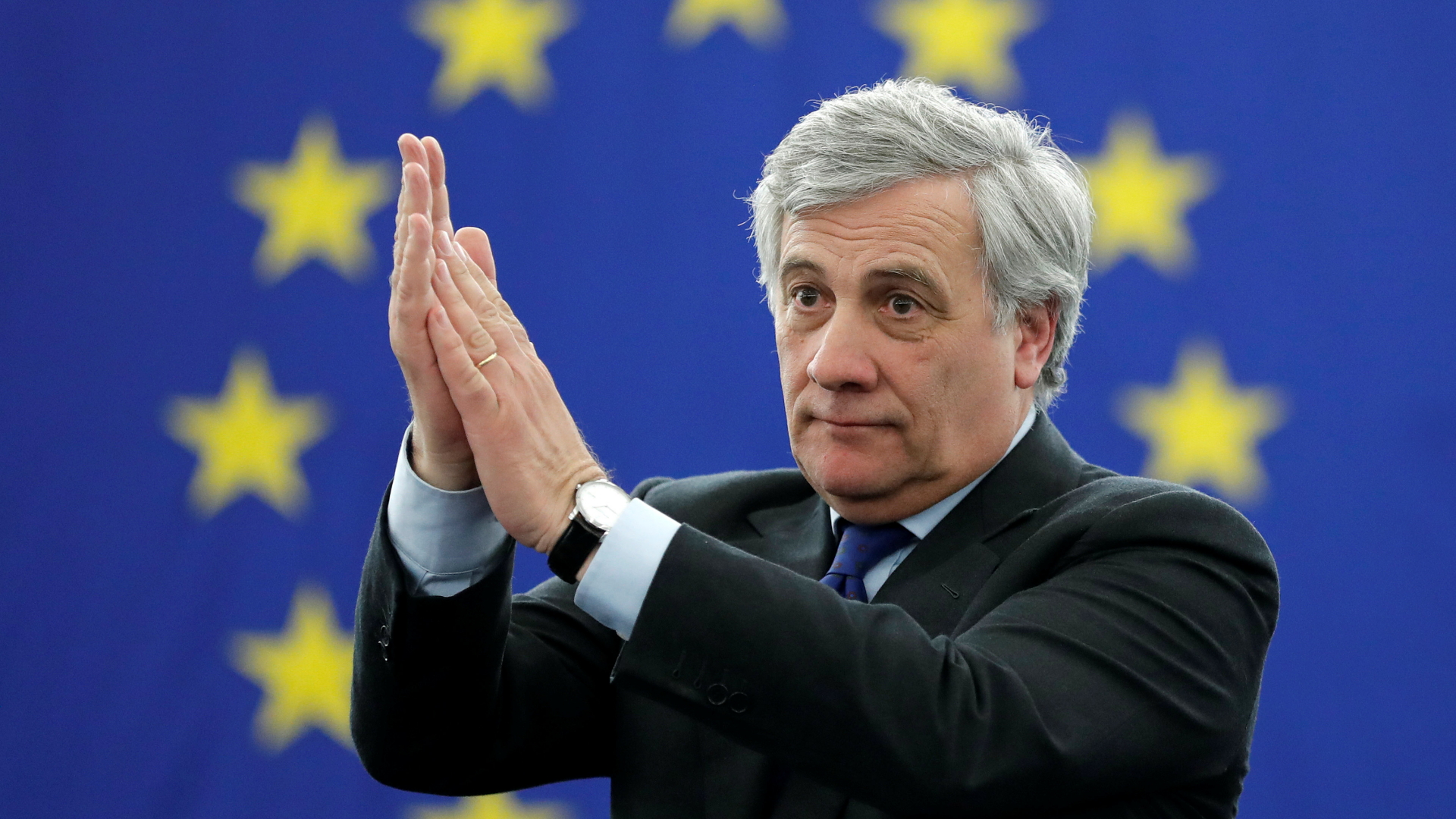 Antonio Tajani ist neuer EU-Parlamentspräsident