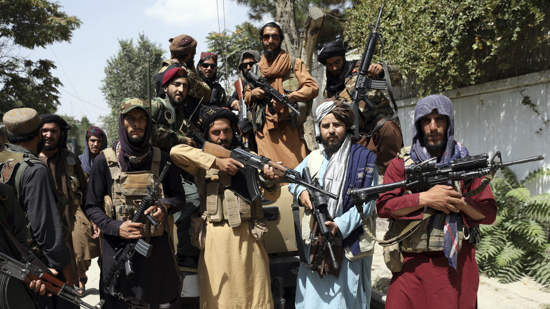 Taliban-Kämpfer in Kabul | AP