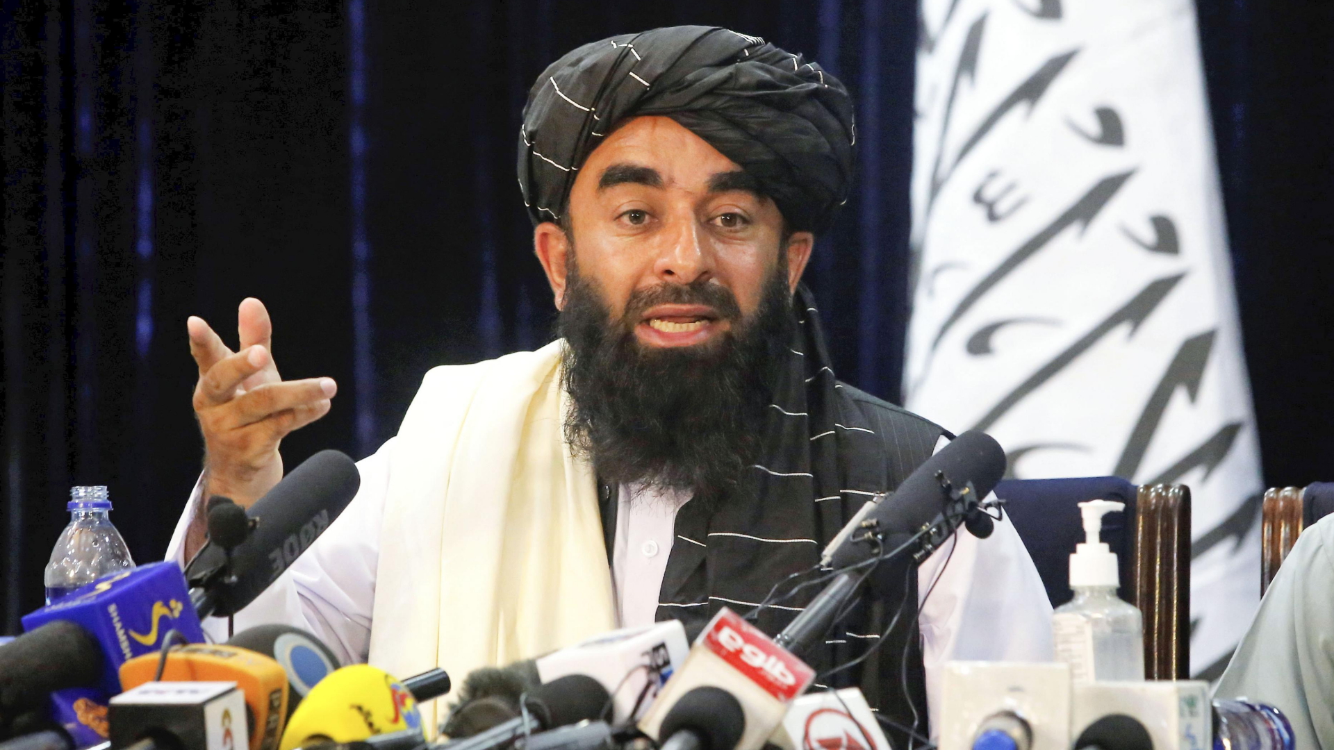 Sabiullah Mudschahid, Sprecher der Taliban | dpa