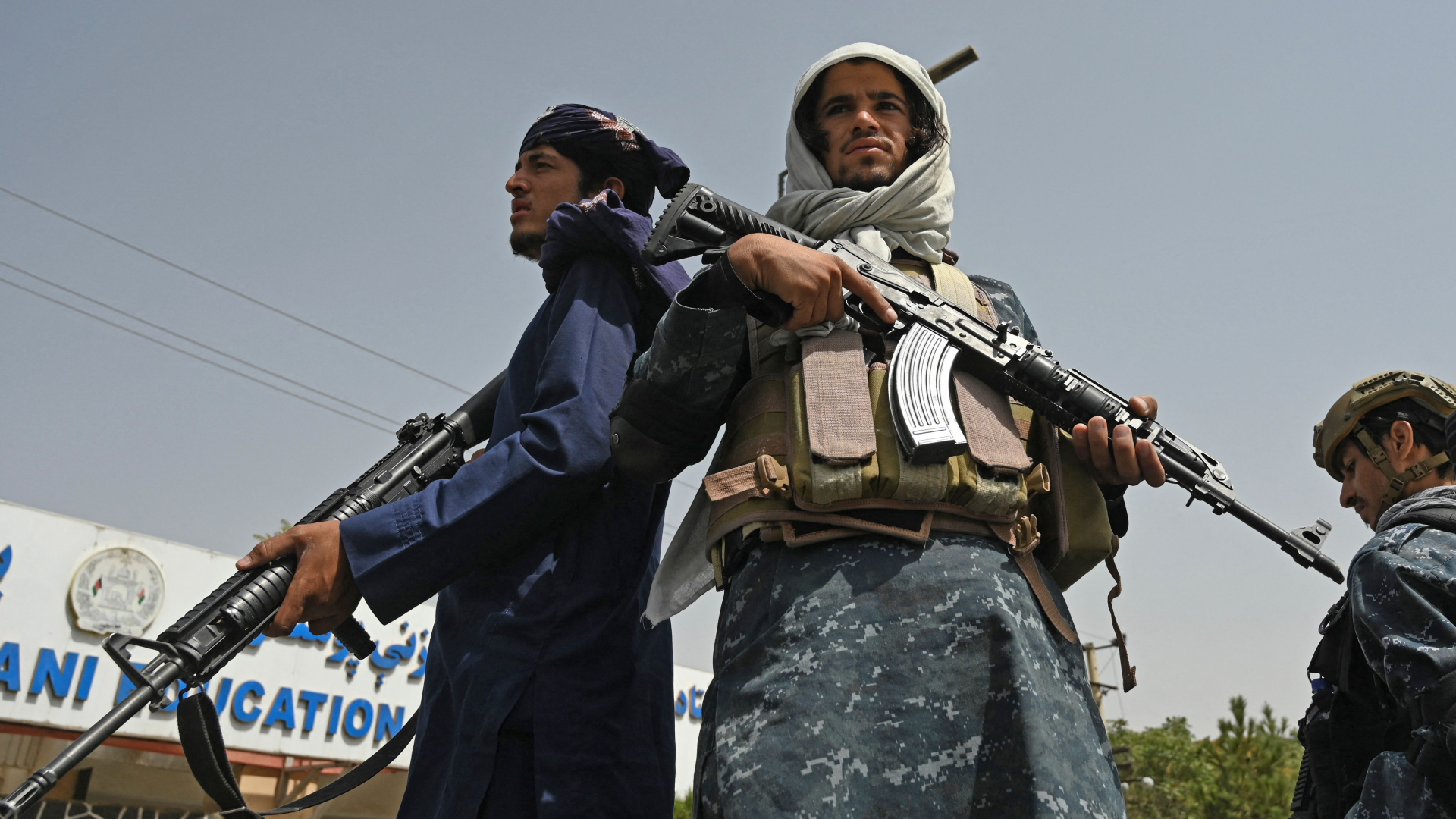 Taliban-Kämpfer in Kabul | AFP