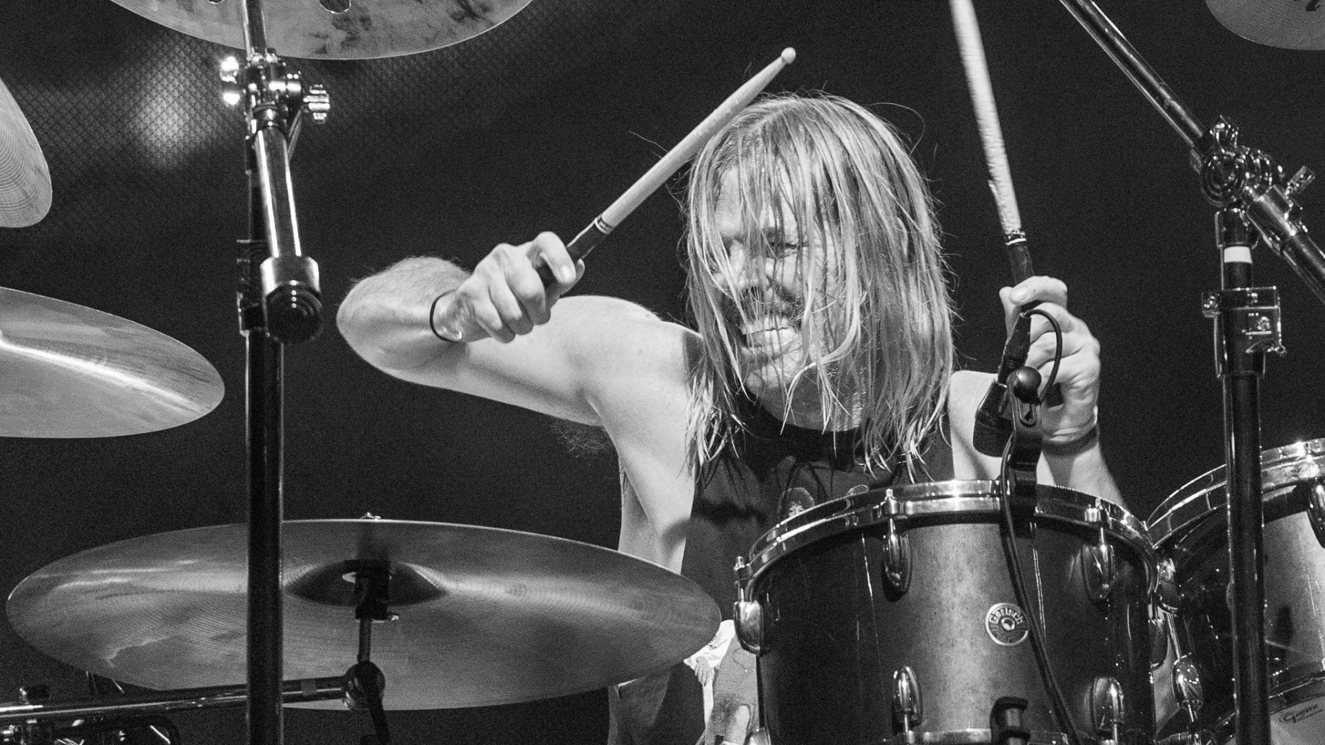Der Schlagzeuger der US-Rockband Foo Fighters, Taylor Hawkins | dpa