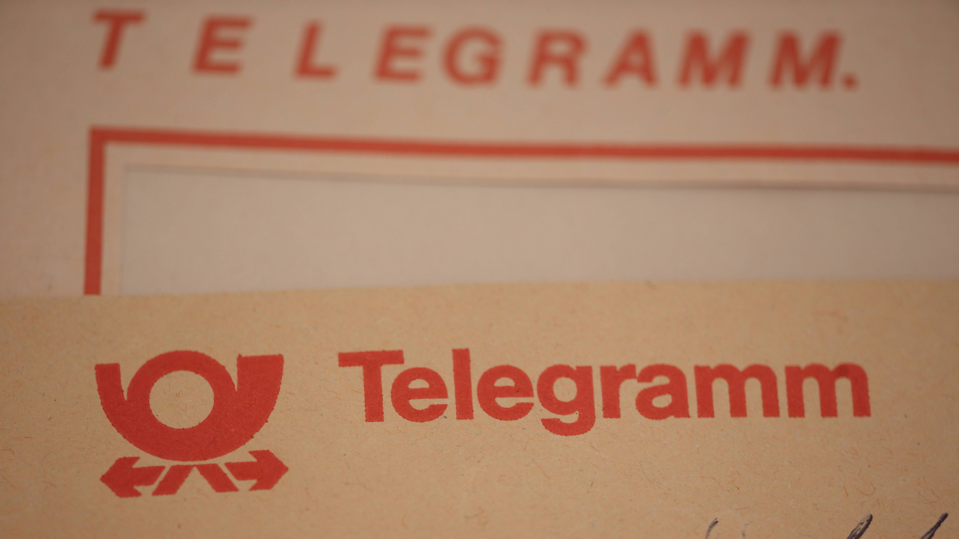 Formular für ein Telegramm | imago/Gerhard Leber