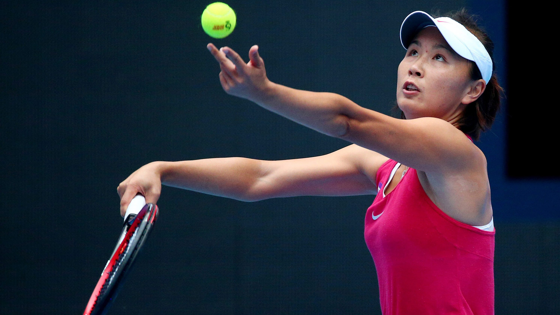 Chinesische Tennisspielerin Peng Shuai (Archivbild: 05.10.2016) | picture alliance / dpa