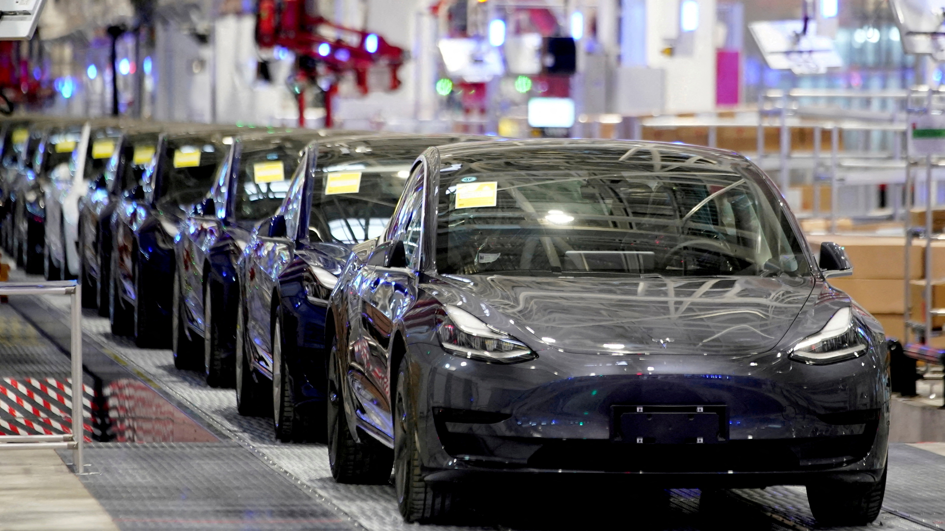 Tesla-Produktion des Model 3 | REUTERS