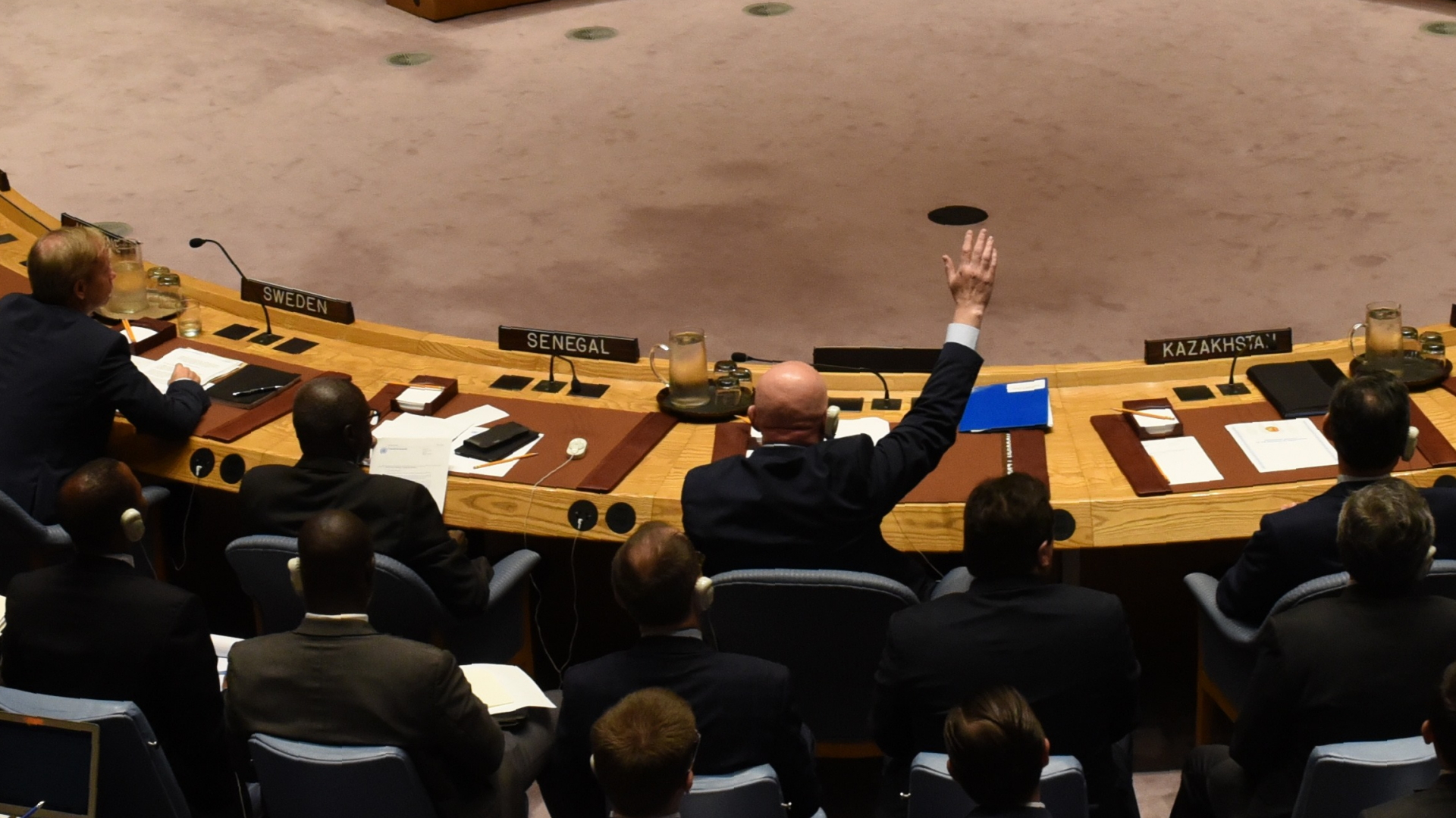 Abstimmung im UN-Sicherheitsrat am 24. Oktober 2017 | AFP