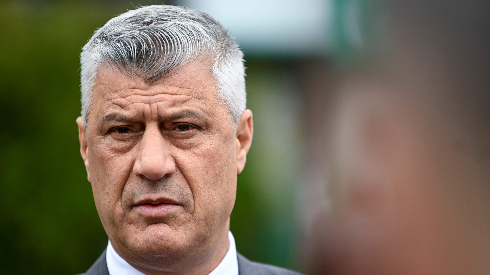 Hashim Thaci, Staatschef des Kosovo von 2016 bis 2020, muss sich in Den Haag vor Gericht verantworten. | AFP