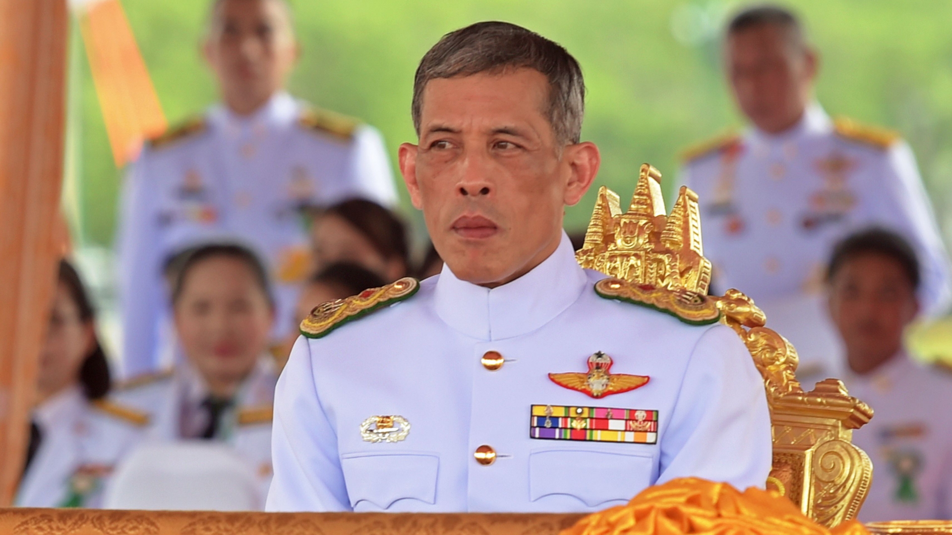 Thailands König Maha Vajiralongkorn bei einer Zeremonie in Bangkok | AFP